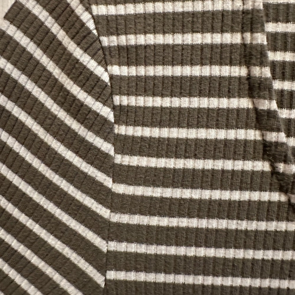 Striped Black and White Bodysuit - Picture 4 of 5